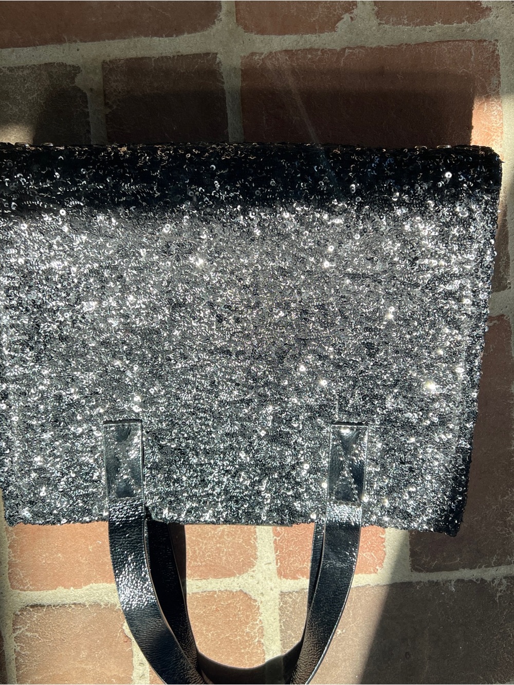kate spade Black Glitter Tote Bag - Picture 4 of 5